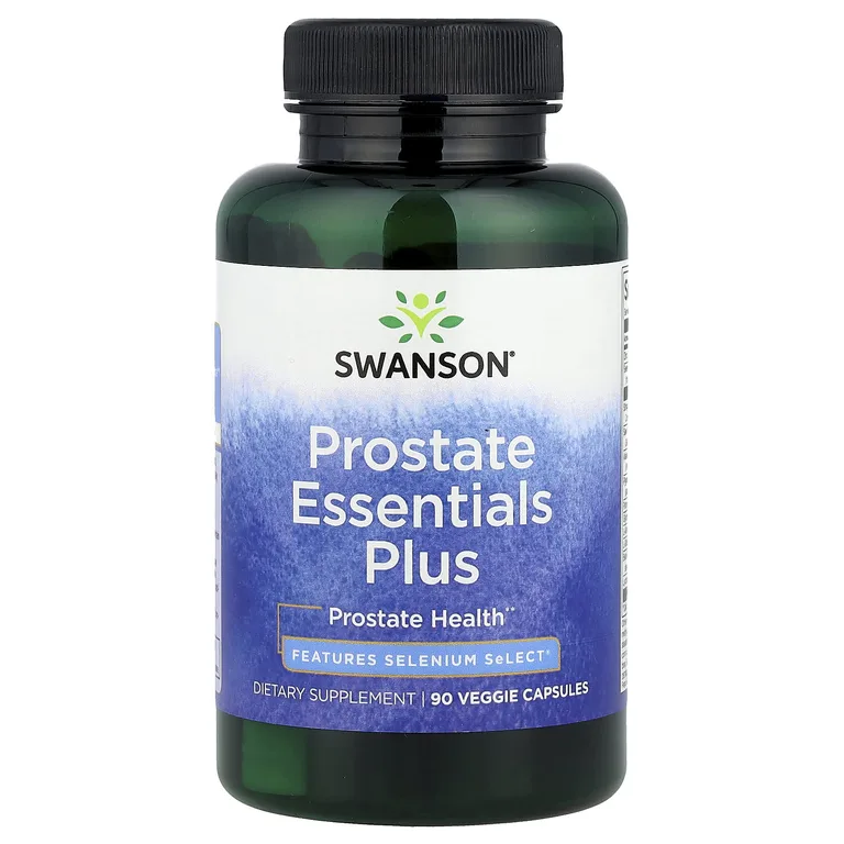 Swanson Vitamins, Prostate Essentials Plus, 90 растительных капсул