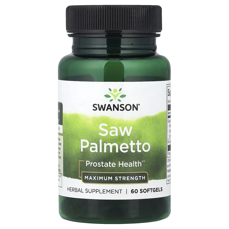 Swanson Vitamins, сереноя, максимальная сила действия, 60 капсул