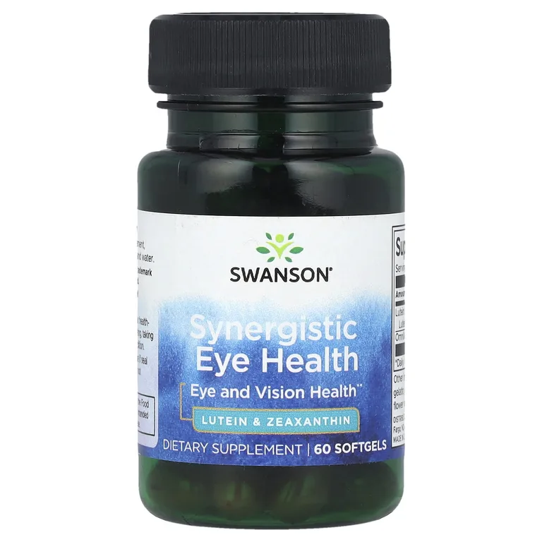 Swanson Vitamins, Synergistic Eye Health, 60 мягких таблеток