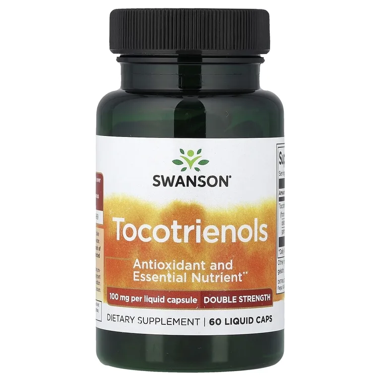 Swanson Vitamins, токотриенолы, 100 мг, 60 капсул с жидкостью