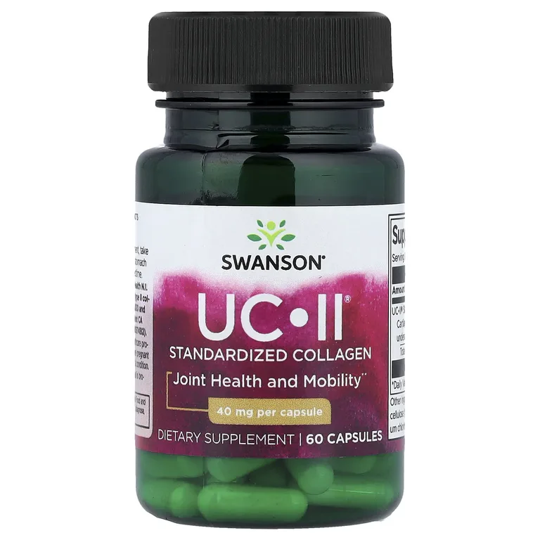 Swanson Vitamins, UC-II®, стандартизованный коллаген, 60 капсул
