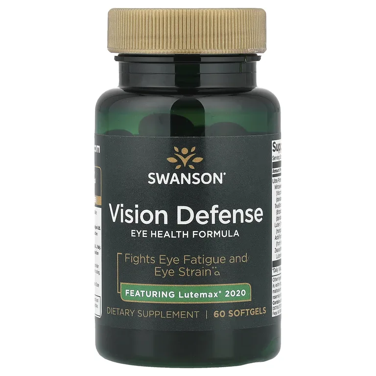 Swanson Vitamins, Vision Defense, 60 мягких таблеток