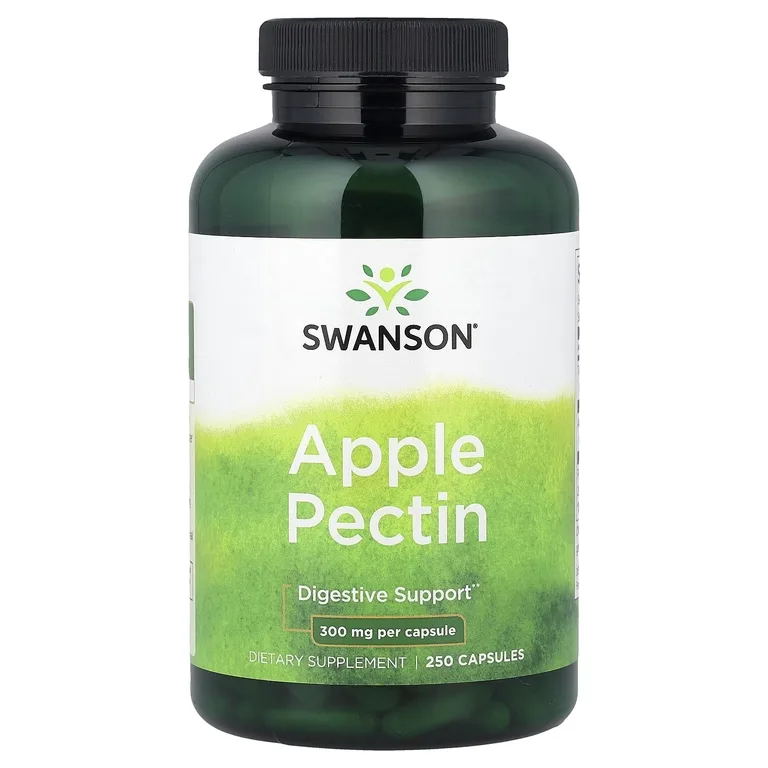 Swanson Vitamins, Яблочный пектин, 300 мг, 250 капсул