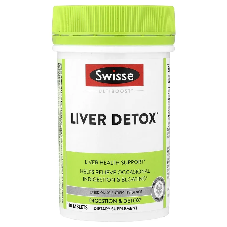 Swisse, Ultiboost® для детокс печени, 180 таблеток