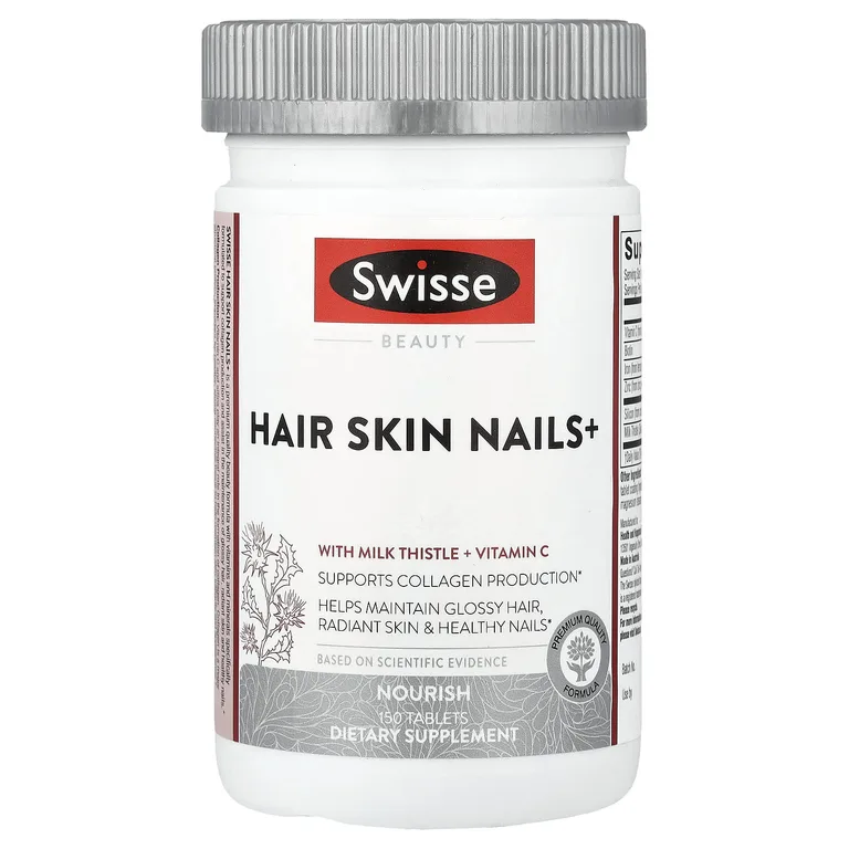 Swisse, Ultiboost, добавка для здоровья волос, кожи и ногтей Hair Skin Nails+, 150 таблеток