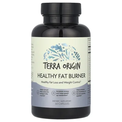 Terra Origin, добавка для здорового сжигания жира, 60 капсул
