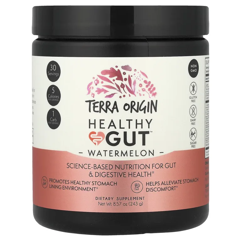 Terra Origin, добавка для здоровья кишечника, со вкусом арбуза, 243 г (8,57 унции)
