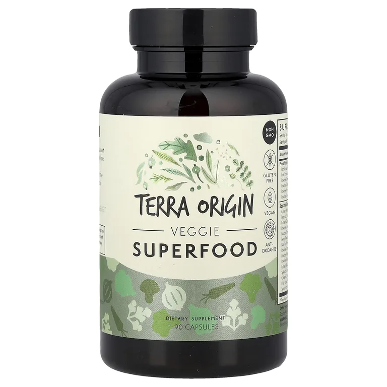Terra Origin, Вегетарианский суперфуд`` 90 капсул