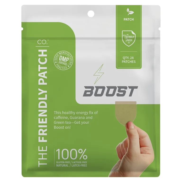 The Friendly Patch, Boost, энергетический патч, 28 шт.