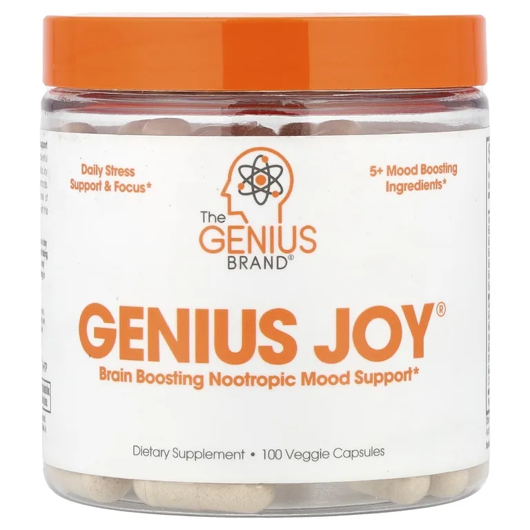 The Genius Brand, Genius Joy®, 100 растительных капсул