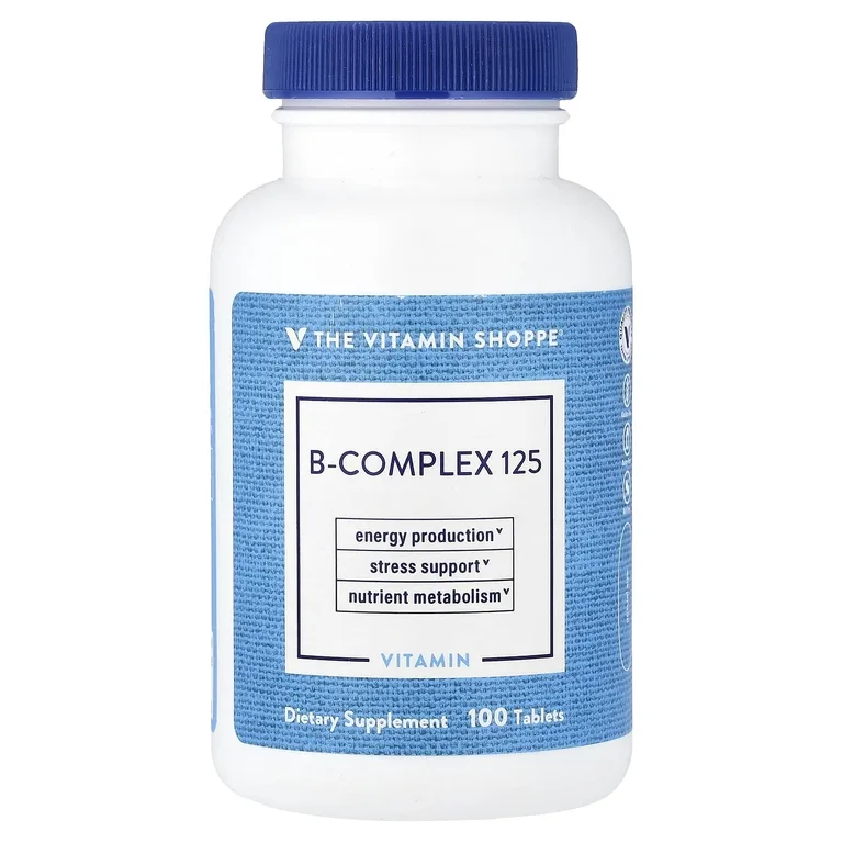 The Vitamin Shoppe, B-Complex 125, витамины группы B, 100 таблеток