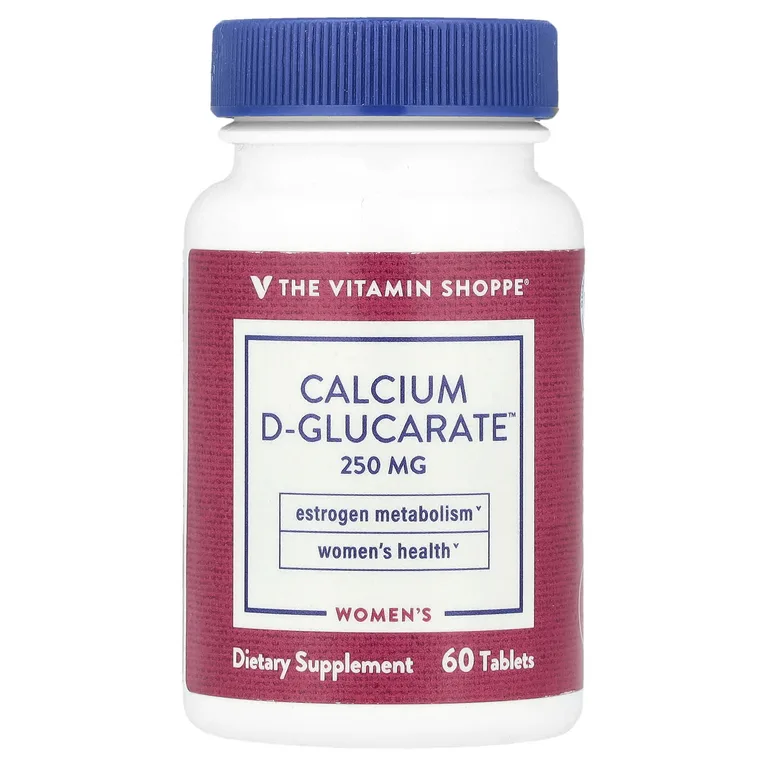 The Vitamin Shoppe, D-глюкарат кальция для женщин, 250 мг, 60 таблеток