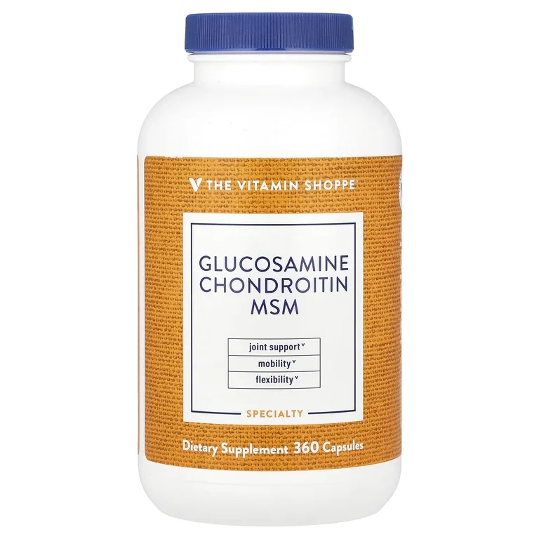 The Vitamin Shoppe, Глюкозамин и хондроитин МСМ, 360 капсул