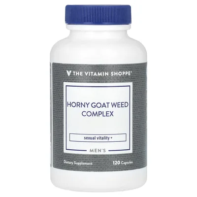 The Vitamin Shoppe, комплекс с горянкой для мужчин, 120 капсул