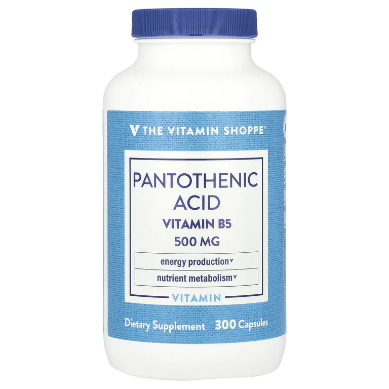 The Vitamin Shoppe, Пантотеновая кислота, витамин B5`` 300 капсул