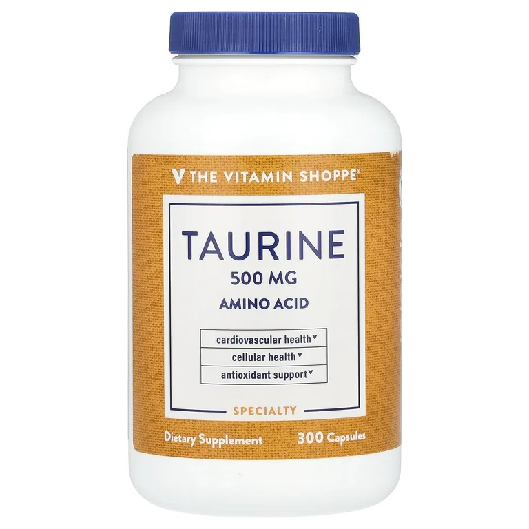 The Vitamin Shoppe, Таурин, 500 мг, 300 капсул