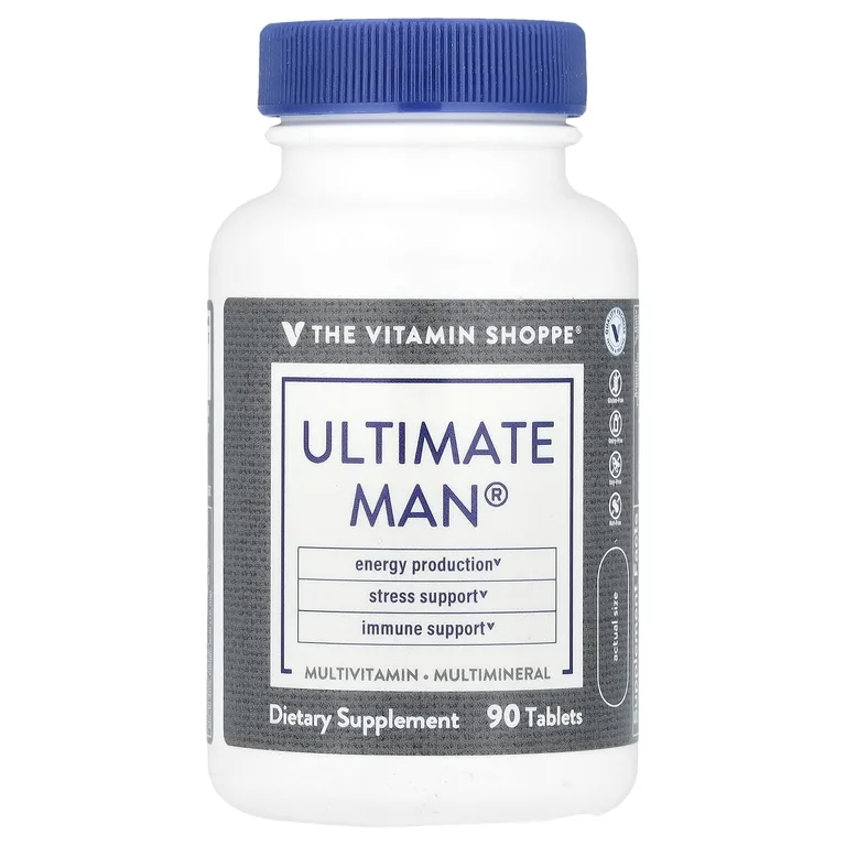 The Vitamin Shoppe, Ultimate Man®, мультивитамины и мультиминералы, 90 таблеток