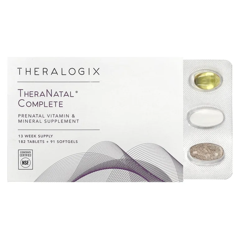 Theralogix, TheraNatal Complete, 182 таблетки + 91 мягкая таблетка
