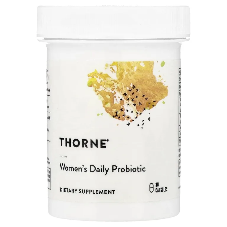Thorne, ежедневный пробиотик для женщин, 30 капсул
