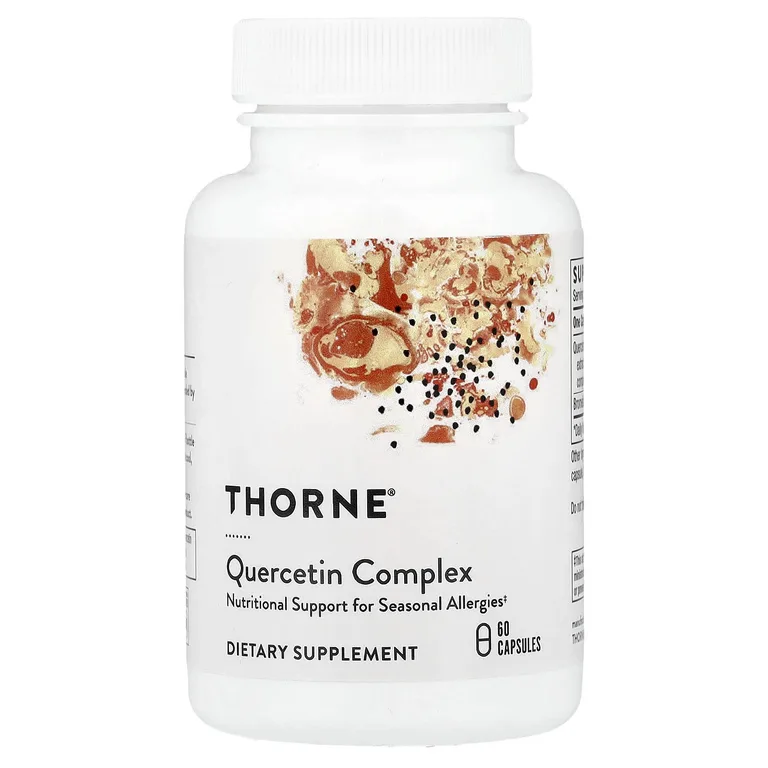 Thorne, комплекс с кверцетином, 60 капсул