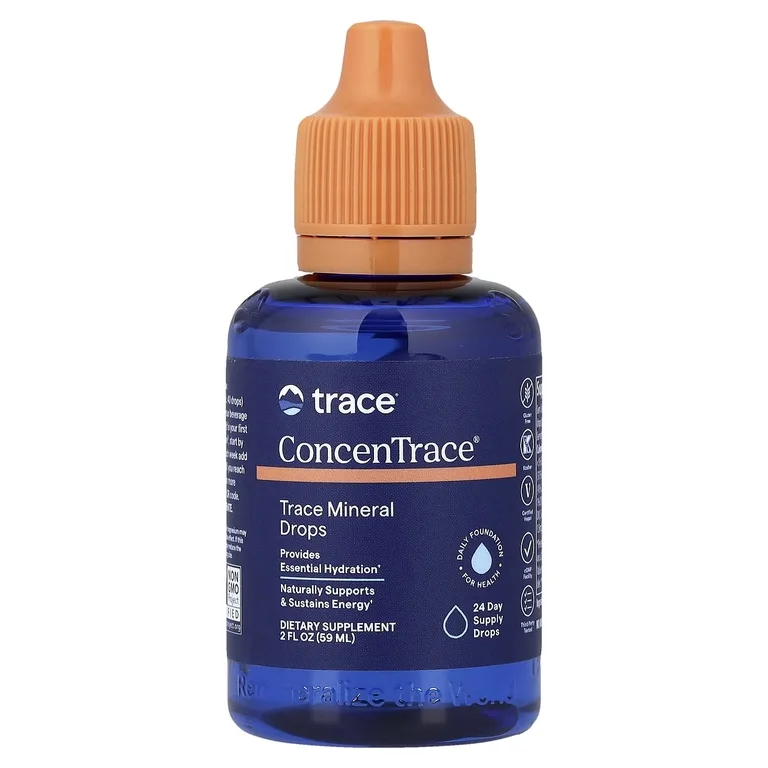 Trace, ConcenTrace®, микроэлементы в каплях, 59 мл (2 жидк. унции)