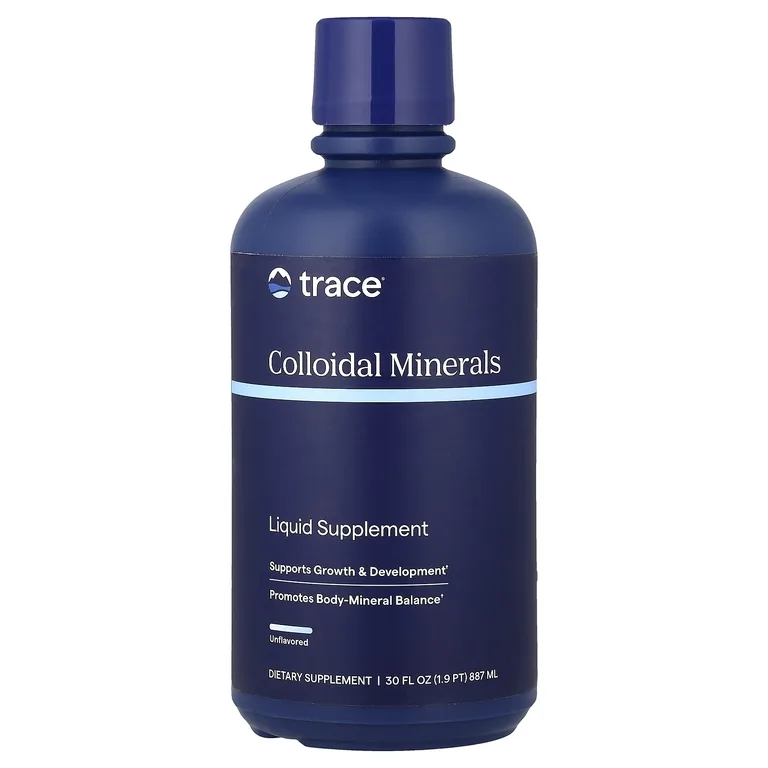 Trace, коллоидные минералы, без добавок, 887 мл (30 жидк. унций)