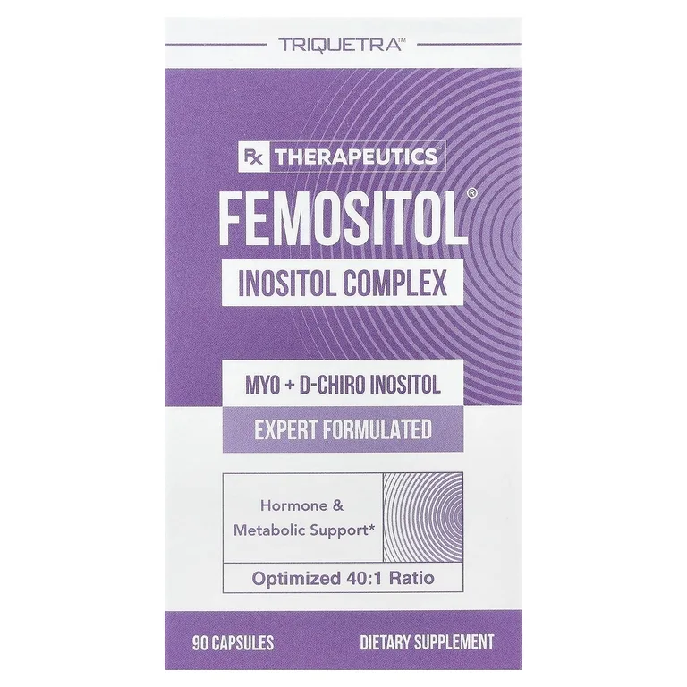 Triquetra Health, Femositol®, комплекс инозитола, 90 капсул