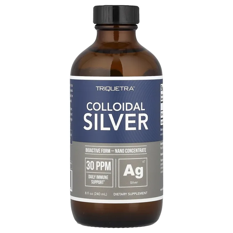 Triquetra Health, Коллоидное серебро, 240 мл (8 жидк. унций)