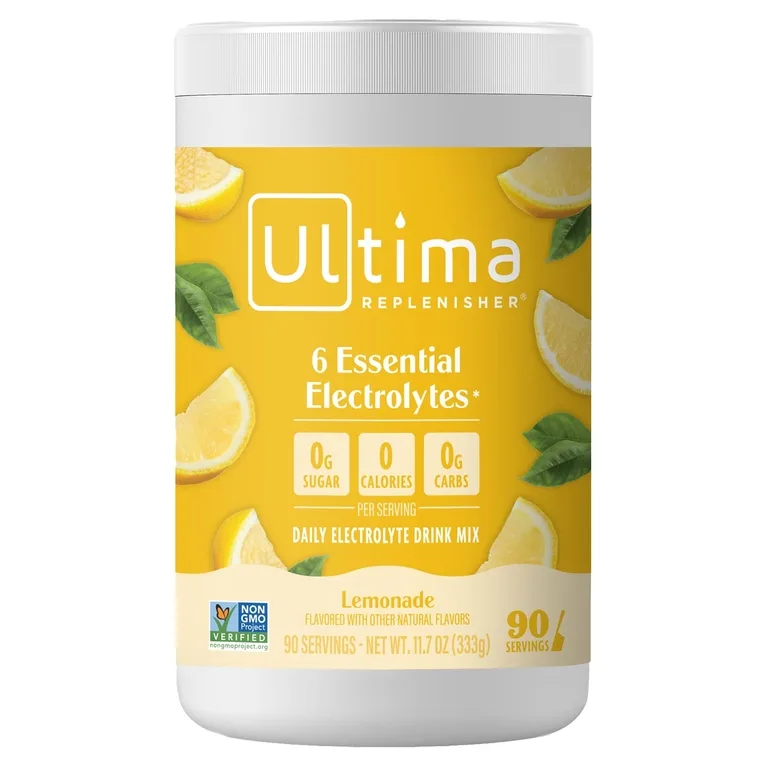 Ultima Replenisher, смесь электролитов для приготовления напитка, лимонад, 333 г (11,7 унции)