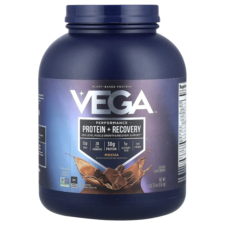 Vega, Sport, протеин премиального качества на растительной основе, мокко, 1,92 кг (4 фунта 3,9 унции)