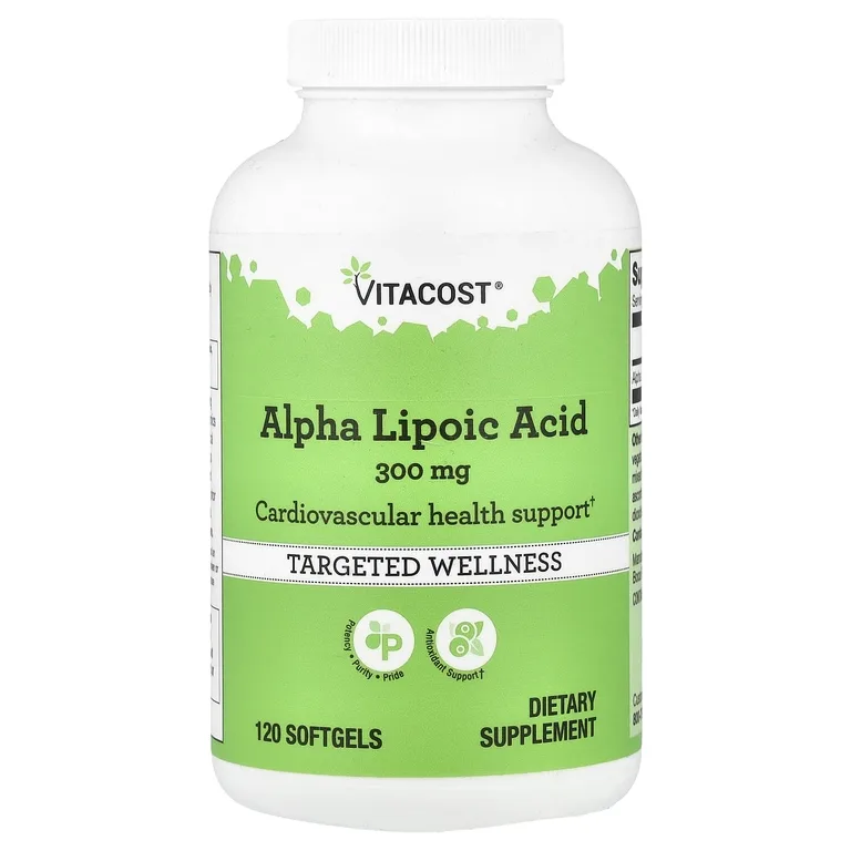 Vitacost, Alpha Lipoic Acid, 300 mg, 120 Softgels