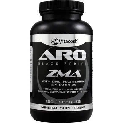 Vitacost, ARO Black Series, ZMA®, 180 капсул