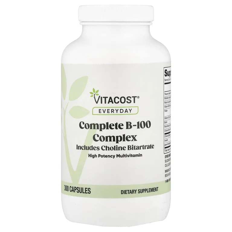 Vitacost, Everyday, Complete B-100 Complex, 300 капсул