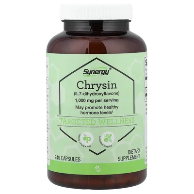 Vitacost, Хризин Synergy®, 240 капсул (500 мг в 1 капсуле)