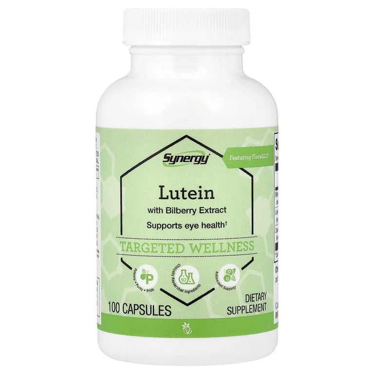 Vitacost, Lutein with Bilberry Extract Featuring FloraGlo®, 100 Capsules