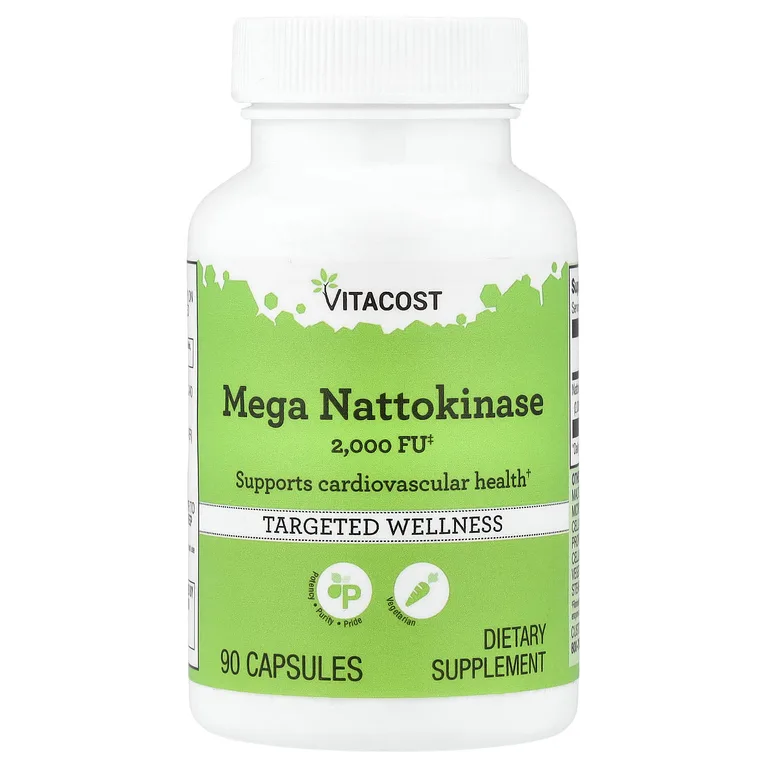 Vitacost, Mega Nattokinase, 20 mg (2,000 FU), 90 Capsules