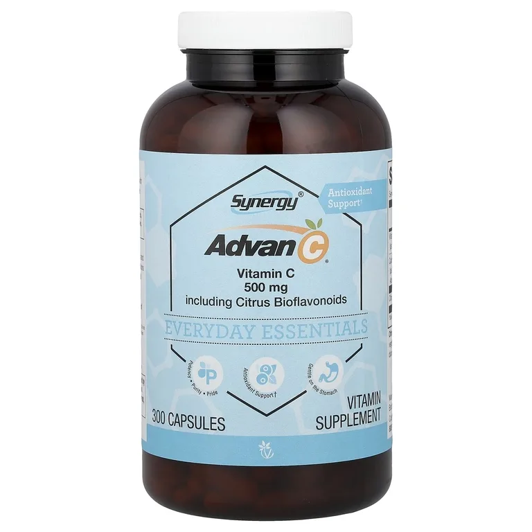 Vitacost, Synergy®, Advan-C® с цитрусовыми биофлавоноидами, 300 капсул
