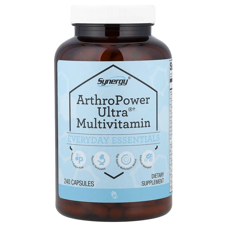 Vitacost, Synergy®, ArthroPower Ultra® Multivitamin, 240 Capsules