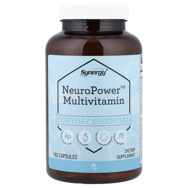 Vitacost, Synergy®, мультивитамины NeuroPower®, 180 капсул