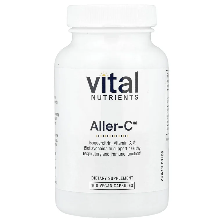 Vital Nutrients, Aller-C®, 100 веганских капсул