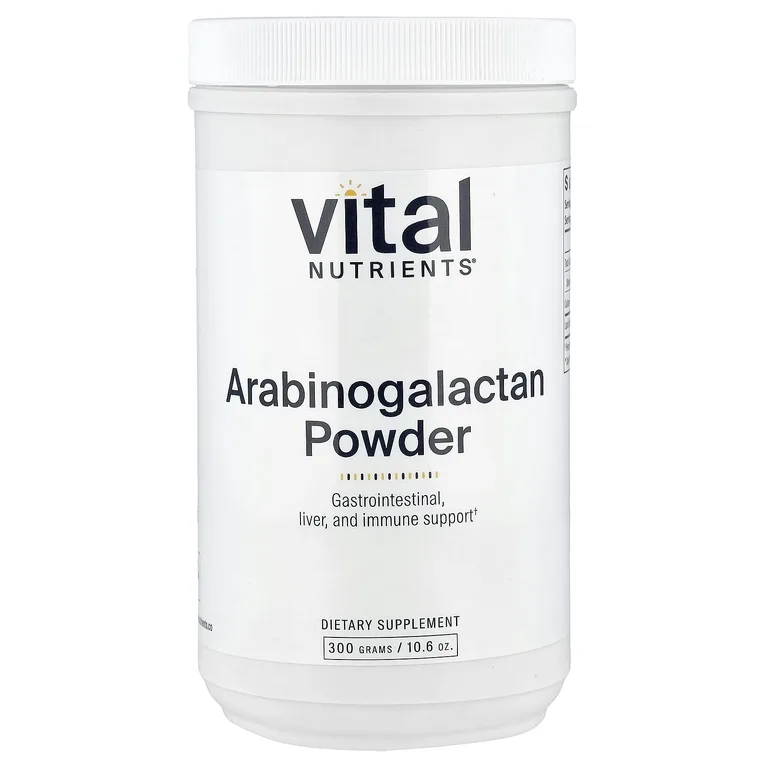 Vital Nutrients, арабиногалактан в порошке, 300 г (10,6 унции)