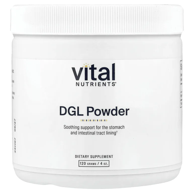Vital Nutrients, DGL, порошок, 120 г (4 унции)