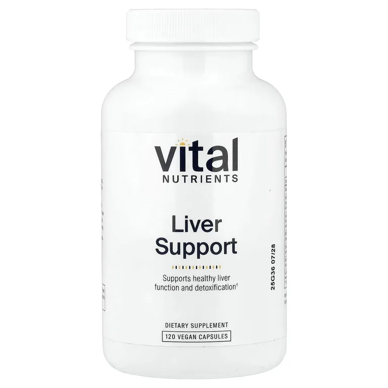 Vital Nutrients, добавка для печени, 120 веганских капсул