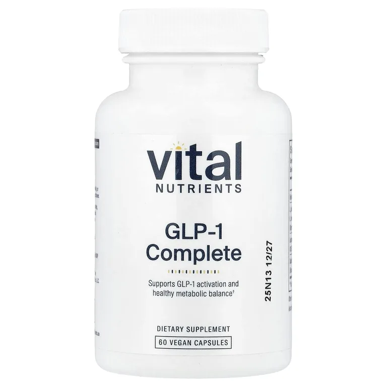 Vital Nutrients, GLP-1 Complete, 60 веганских капсул
