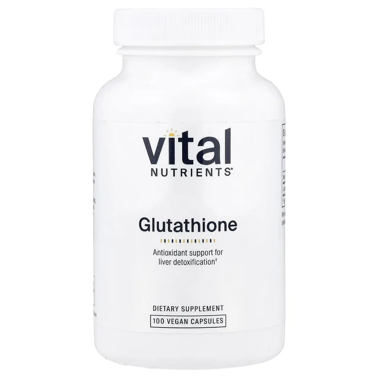 Vital Nutrients, Глутатион`` 100 веганских капсул