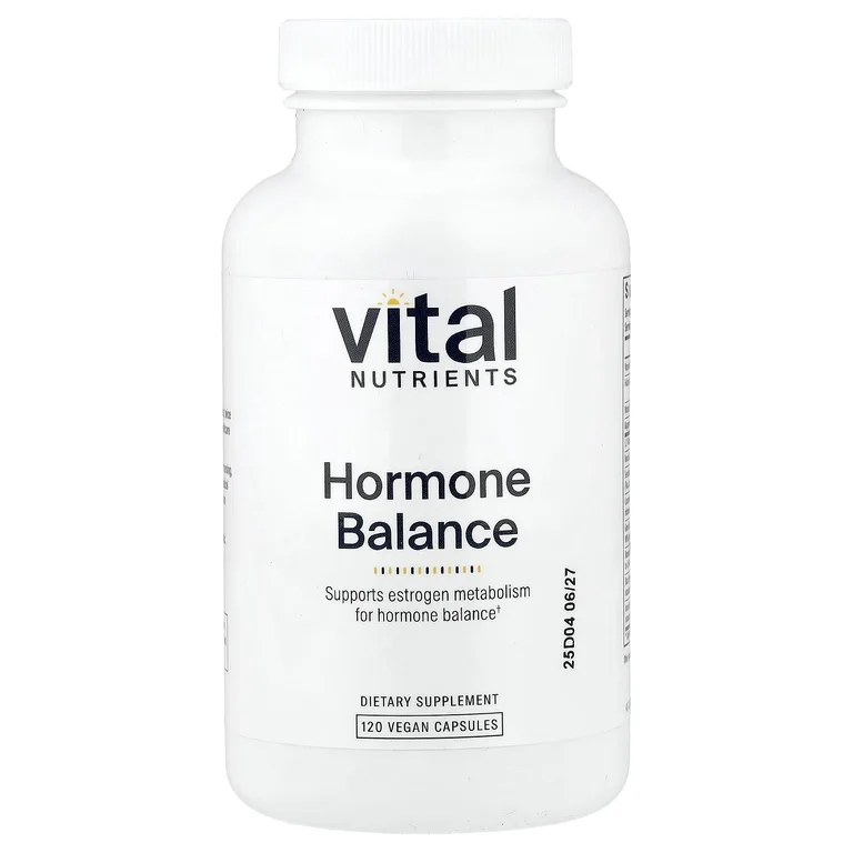 Vital Nutrients, Hormone Balance, гормональный баланс, 120 веганских капсул