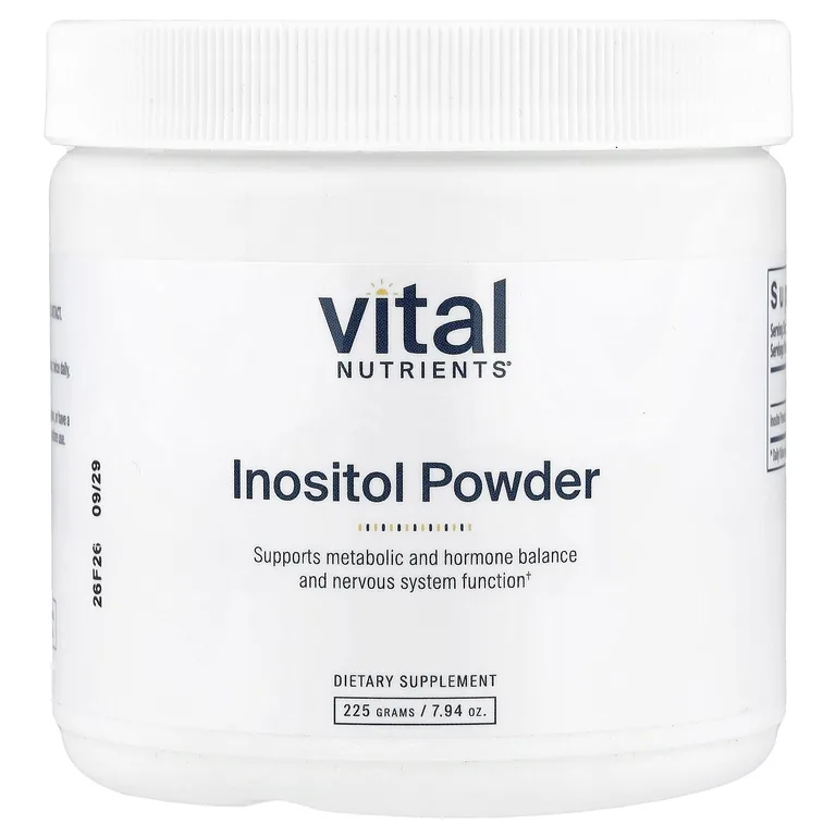 Vital Nutrients, Инозитол в порошке, 225 г (7,94 унции)