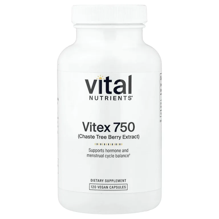 Vital Nutrients, Vitex 750, 750 мг, 120 веганских капсул