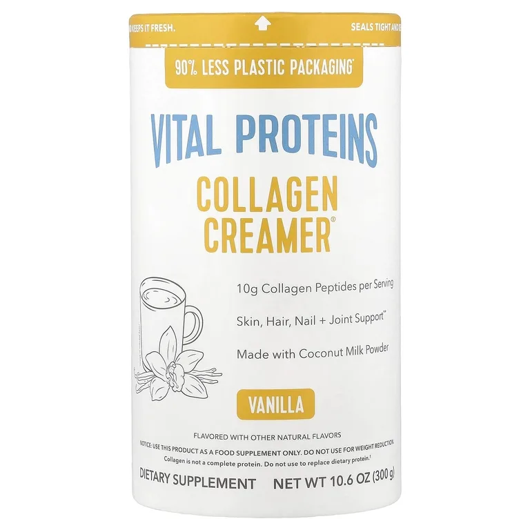 Vital Proteins, Collagen Creamer®, ваниль, 300 г
