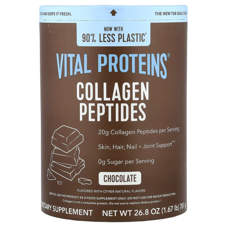 Vital Proteins, Коллагеновые пептиды, шоколад, 761 г (26,8 унции)